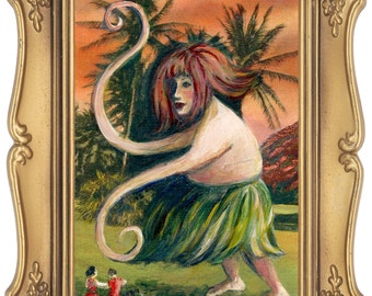 Ju and Ja -  TWO 4" x 6" Signed and Numbered Giclee Prints - Limited Edition of 50 sets - Unframed