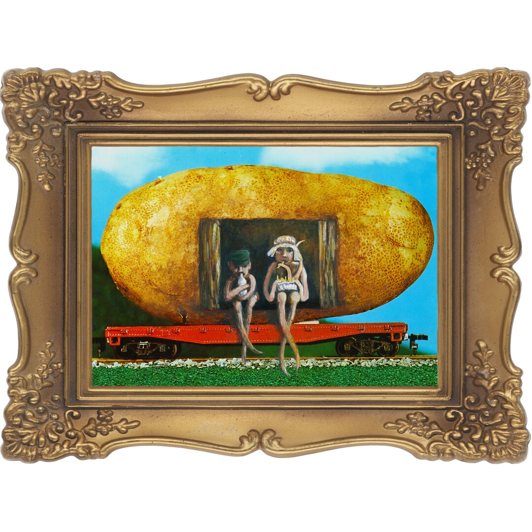 The Potato Train Signed and Numbered Giclee Print Edition Etsy