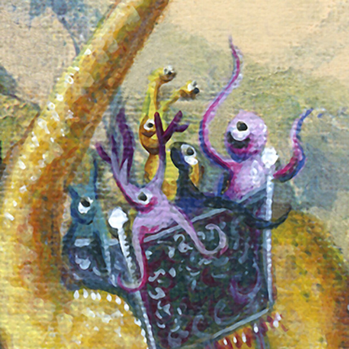 The Tour Bus Signed and Numbered Giclee Print Edition Limited to 50