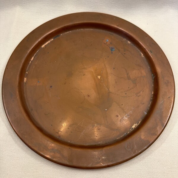 Vintage Copper Plate