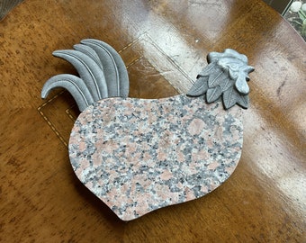 Tagliere/formaggio Lenox Granite Rooster