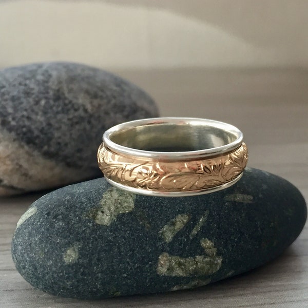 Gold Spinner Ring - Etsy