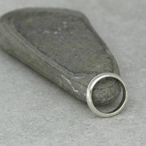 The Classic Ring Domed Band in Reclaimed Sterling Silver Hand Made Upon Order with a Comfortable Fit Nickel Free image 5