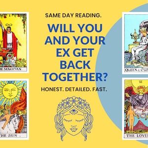 Lecture psychique relationnelle, allez-vous vous remettre ensemble ? Allez-vous vous réconcilier ? Ex amant de lecture. Lecture de cartes de tarot d'amour, réponse rapide 24 heures