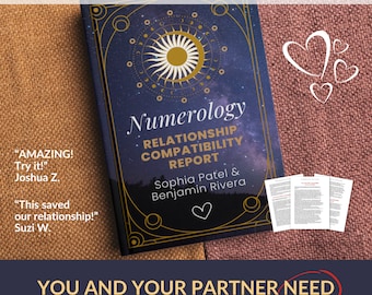 Numerology Relationship Compatibility Report (PDF)