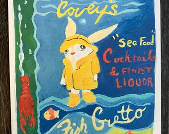 Matchbook series: Covey’s Fish Grotto - Seafood, Cocktails, Liquor