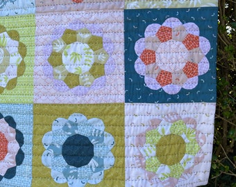 Mini Flower Power Quilt PDF Anleitung