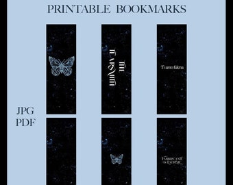 The Tearsmith Bookmark - Machine à larmes numérique imprimable, marque-page imprimable