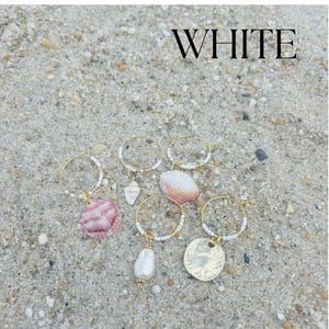 Shell Wine Glass Charms