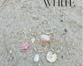 Shell Wine Glass Charms