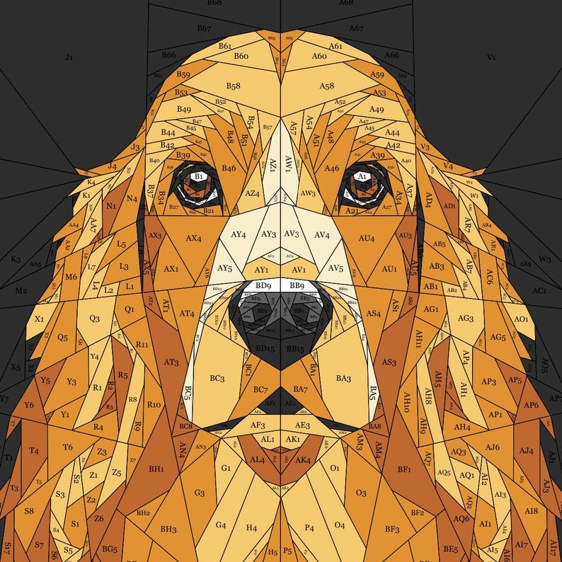 Dog Quilt Pattern PDF – 30