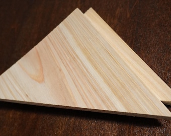 Smooth Large Triangle Shaped Crafting Block 2pc - Etsy