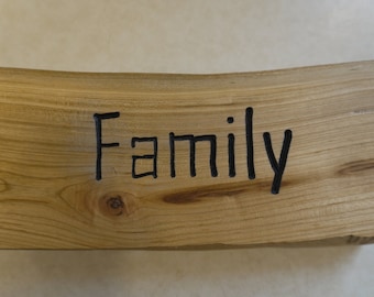 Hand Milled Wild Cherry Table Centerpiece and Trivet