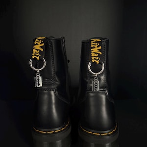 Razor Blade Boot Charms- Emo Accessories, Alternative Punk Fashion, Gothic Doc Martens Jewelry