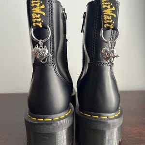Devil Heart Boot Charms