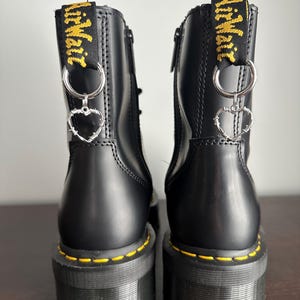 Barbed Wire Heart  Boot Charm