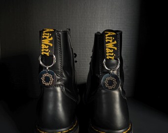 Dr. Martens, Hugh, Cherry Red Rouge Velvet, Shoes, US Size 6  display picture 1