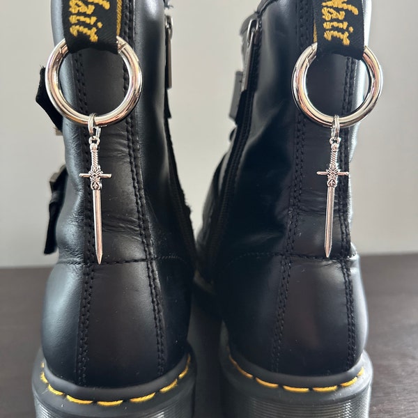 Simple Sword Boot Boot Charms