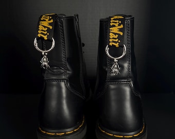 Krabbelspinne Stiefel Charms - Gothic Insekt Accessoire, Alternativ Punk Doc Marten Schmuck