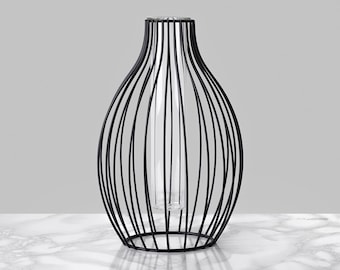 Outline Silhouette Vase | Modern Home Decor | Decorative Outline Flower Vase | New Home Gift | Scandinavian Design | Wedding Decor