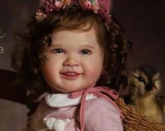 カスタムリボーン幼児人形（女の子または男の子）、本物そっくりの子供サイズの赤ちゃん