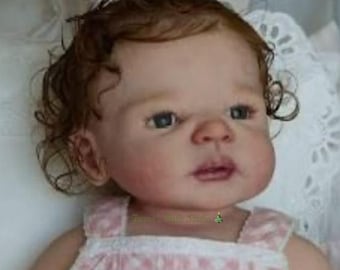 Silicone Toddler Baby, Full Body Marshmallow Soft and Floppy, Chubby 12 lb.