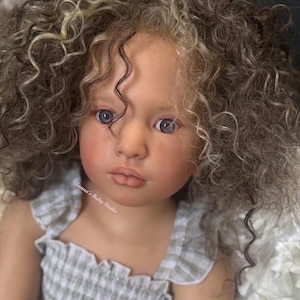 Reborn Child Size Reborn Toddler, Large Reborn Toddler, Custom Reborn Toddler Girl, Lifelike Child Size Doll