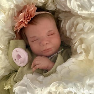 Solid Platinum Silicone Parziale Baby Sage: Arti Interamente in Silicone Neonato