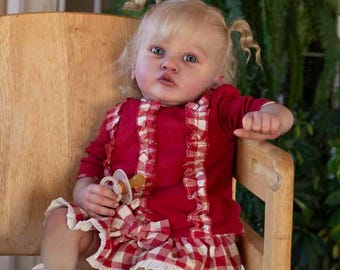 カスタムリボーンベビー人形 アヤナ：25インチのリアルな幼児人形