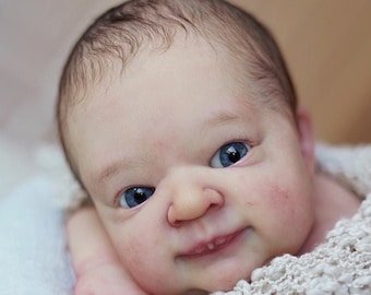 Reborn Ivy: Custom Chubby 3-6 Months Size Baby Girl or Boy