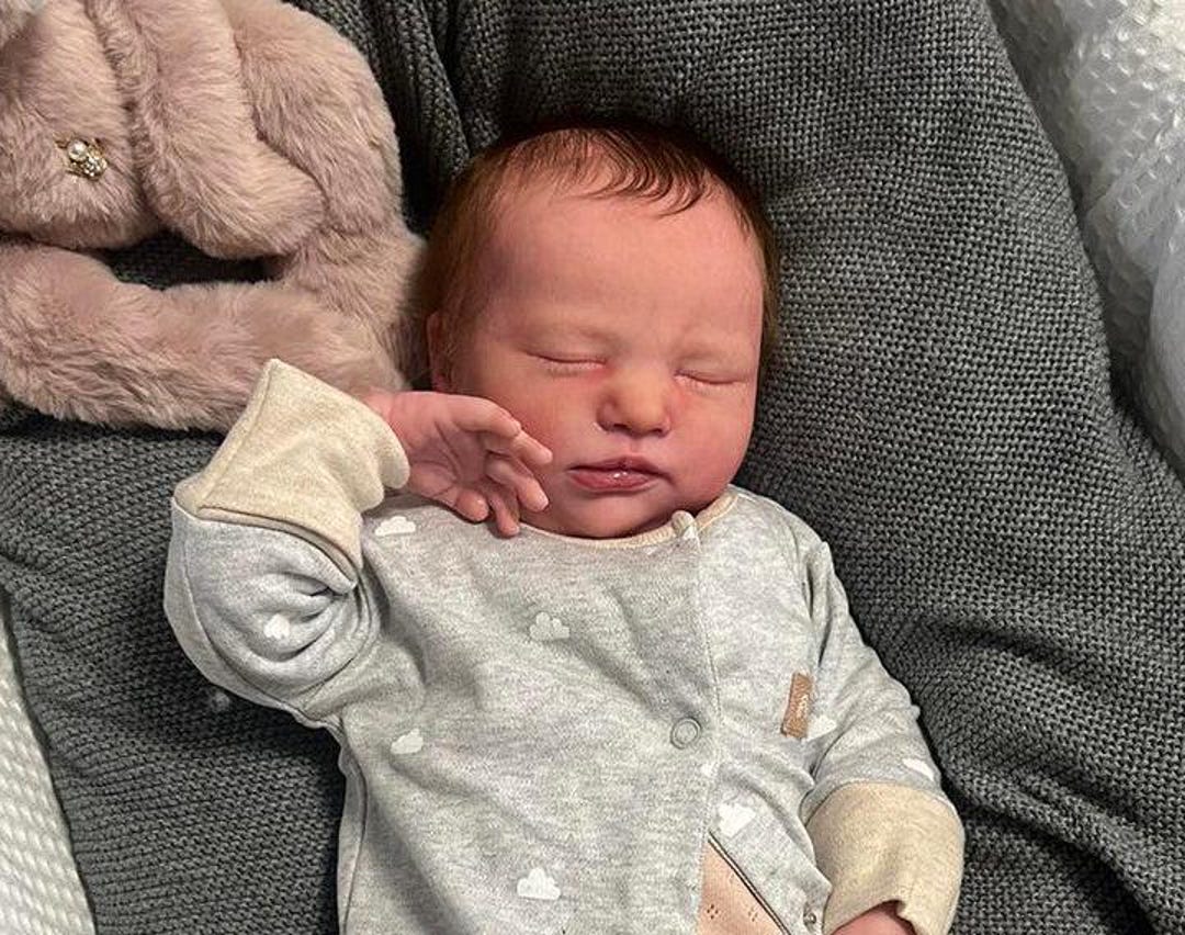 Silicone Baby Isabella: Custom Solid Platinum Silicone,full Limbs