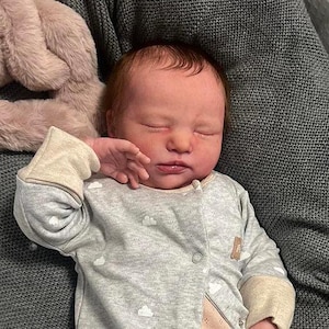 Silicone Baby Isabella Custom Solid Platinum Silicone Baby, Silicone Baby Girl, Silicone Baby Boy, Solid Silicone Baby