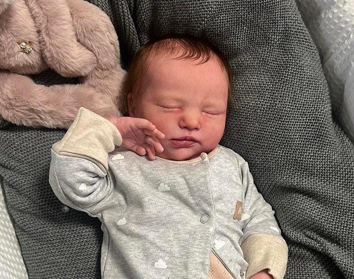 Silicone Baby Isabella Custom Solid Platinum Silicone Baby, Silicone Baby Girl, Silicone Baby Boy, Solid Silicone Baby