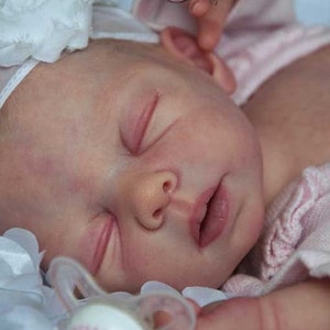 Full Body Squishy Baby Girl Ilsa Custom, One Of A Kind Baby Girl