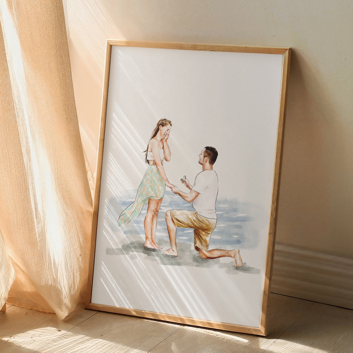 Custom Watercolor Painting From Photo, Personalised- Etsy