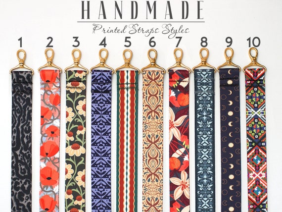 Crossbody Bag Strap, Replacement Nylon Purse Strap, Adjustable Shoulder Wide Strap, Colorful Purse Straps for Women, Handbag Accessories