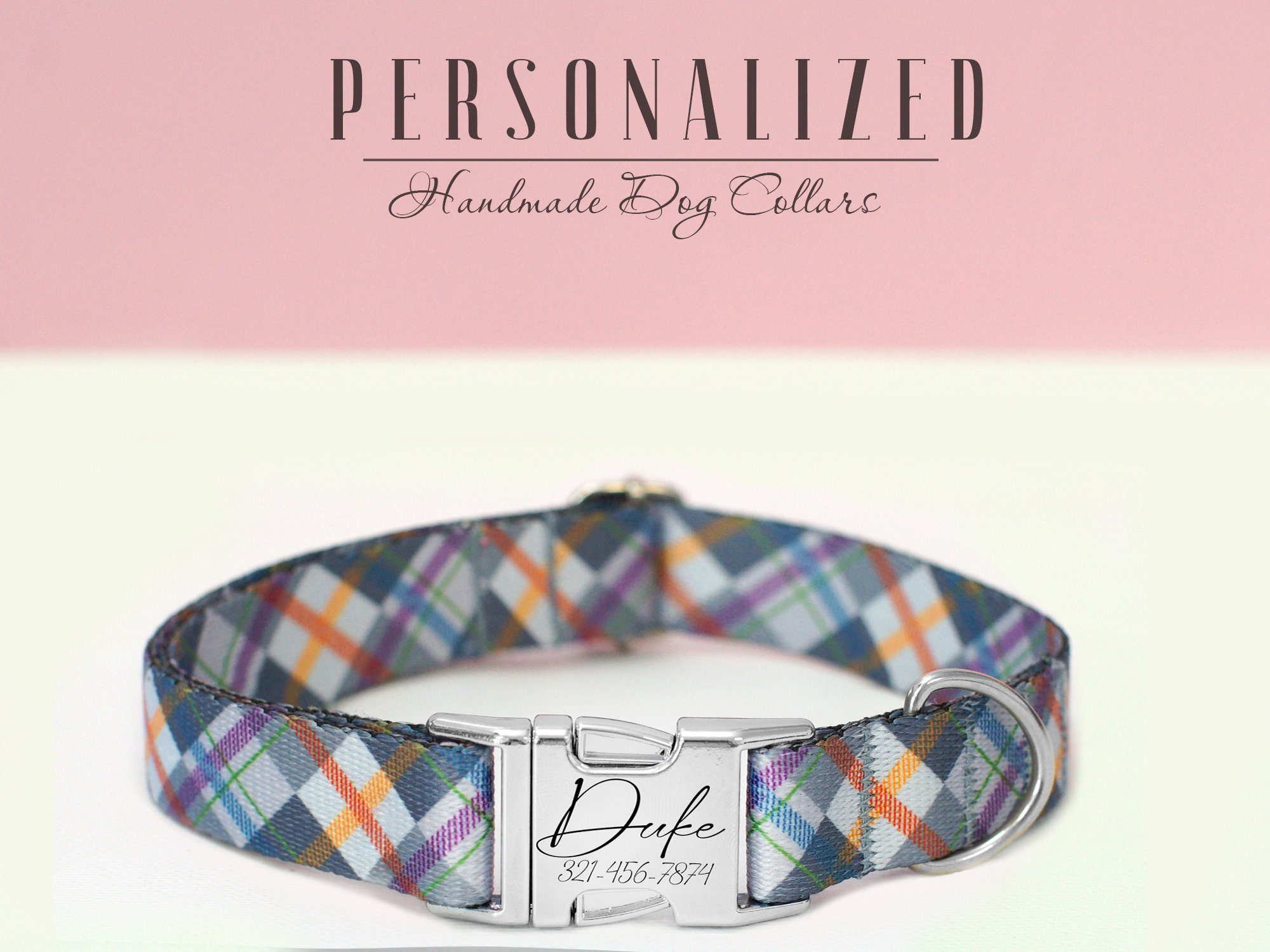 Collars Unique Custom Dog Collars Unique Patterns, Lightweight Soft Dog Collar and ...