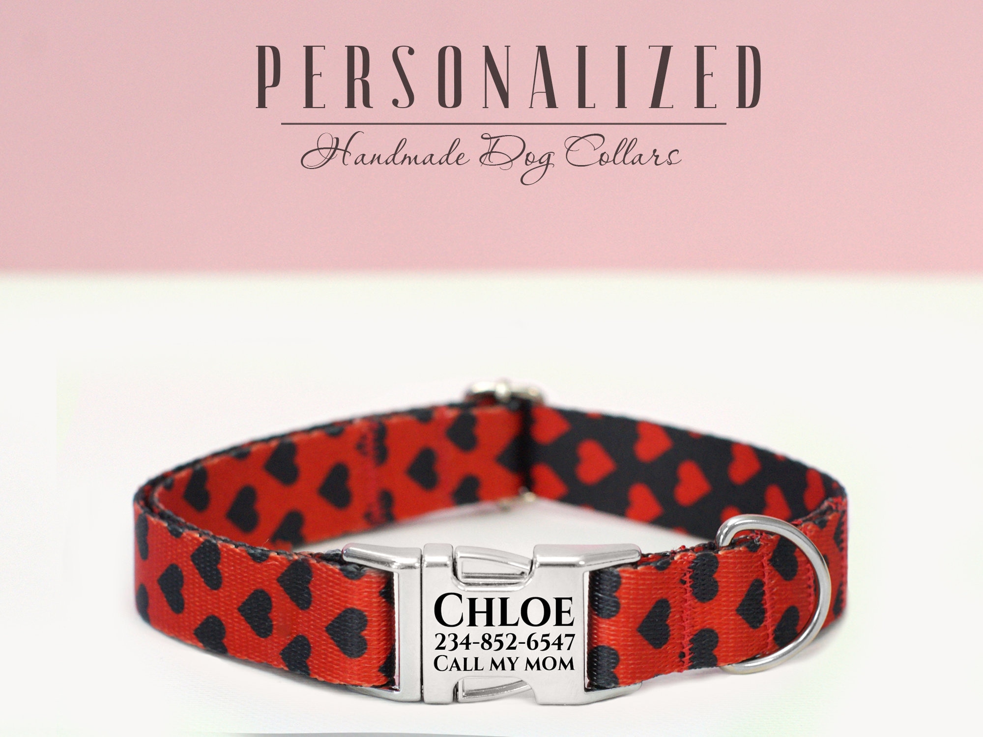 Collars Unique Custom Dog Collars Unique Patterns, Lightweight Soft Dog Collar and ...