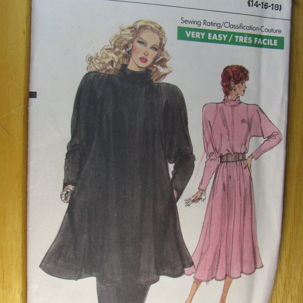 Vogue UNCUT size 14-16-18 Pattern Very Easy Very Vogue  # 7034