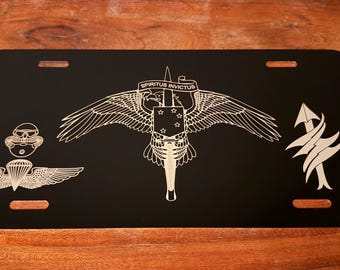 Dual Cool/CSO/Scout Sniper - Custom License Plate