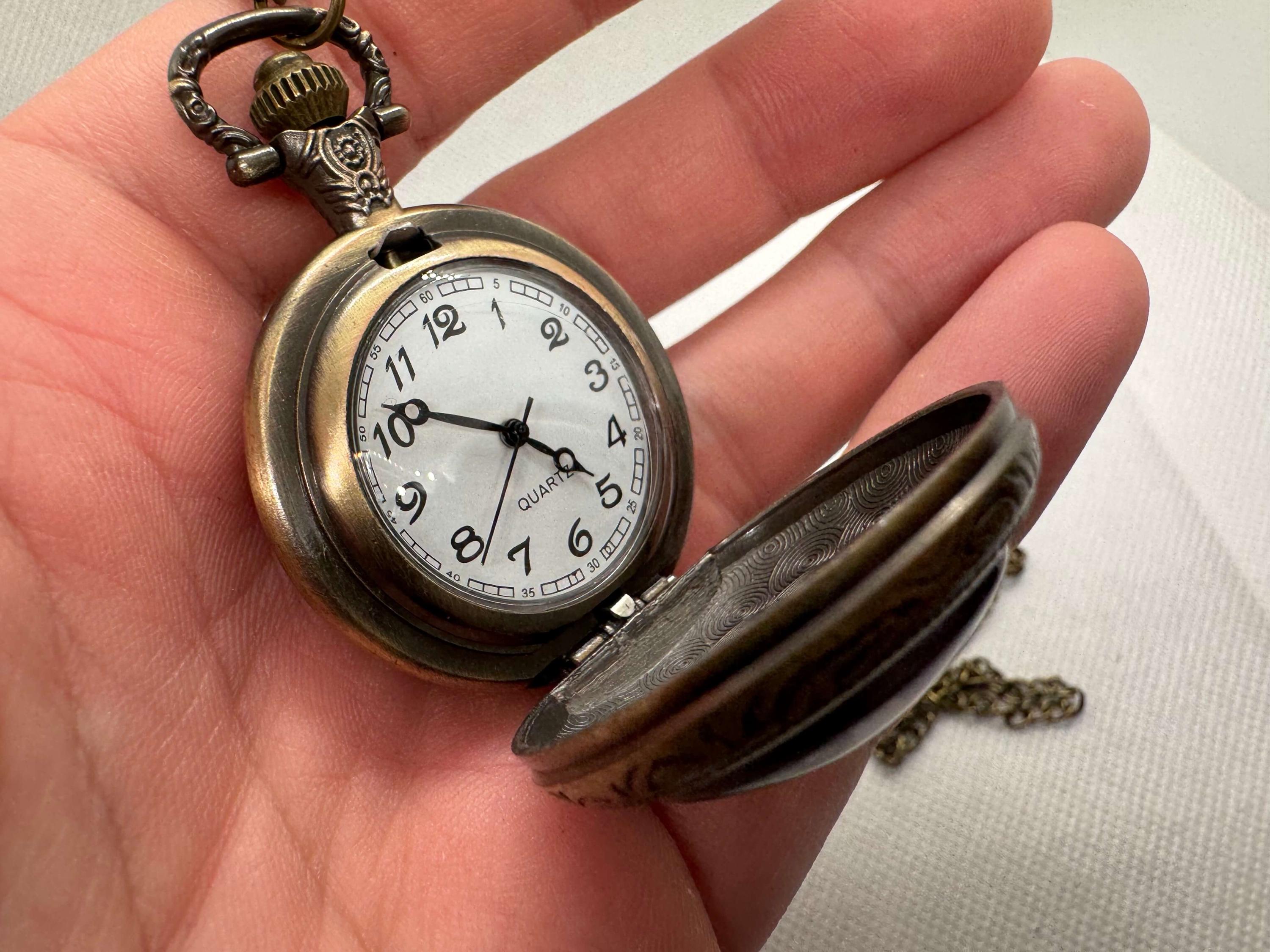 Reloj de bolsillo de cuarzo El Principito Edición vintage