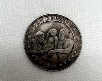 E Pluribus Unum 1881 記念メダル: アメリカの歴史グッズ - Etsy 日本