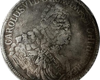 1721 Austrian Thaler of Charles VI: Historical Treasure