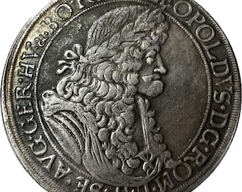 Emperor Leopold I Thaler 1683 Replica Coin Copy