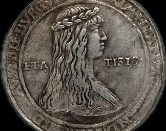 1472 French Renaissance Historical Medal Replica