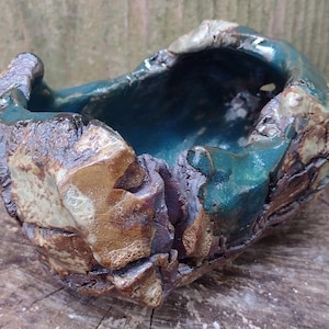 6&quot; weathered sea bowl by Joel Patton