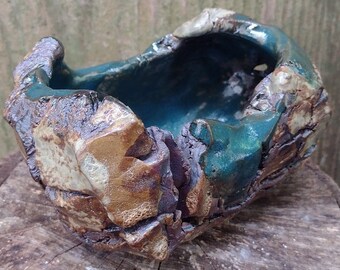 6" weathered sea bowl by Joel Patton