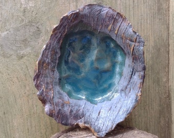 small sculpted sea bowl by Joel Patton