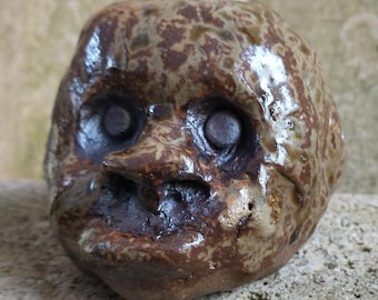 Face sculpture, Joel Patton