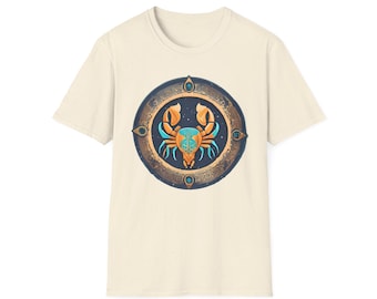 Unisex Softstyle T-Shirt - Zodiac Sign Cancer